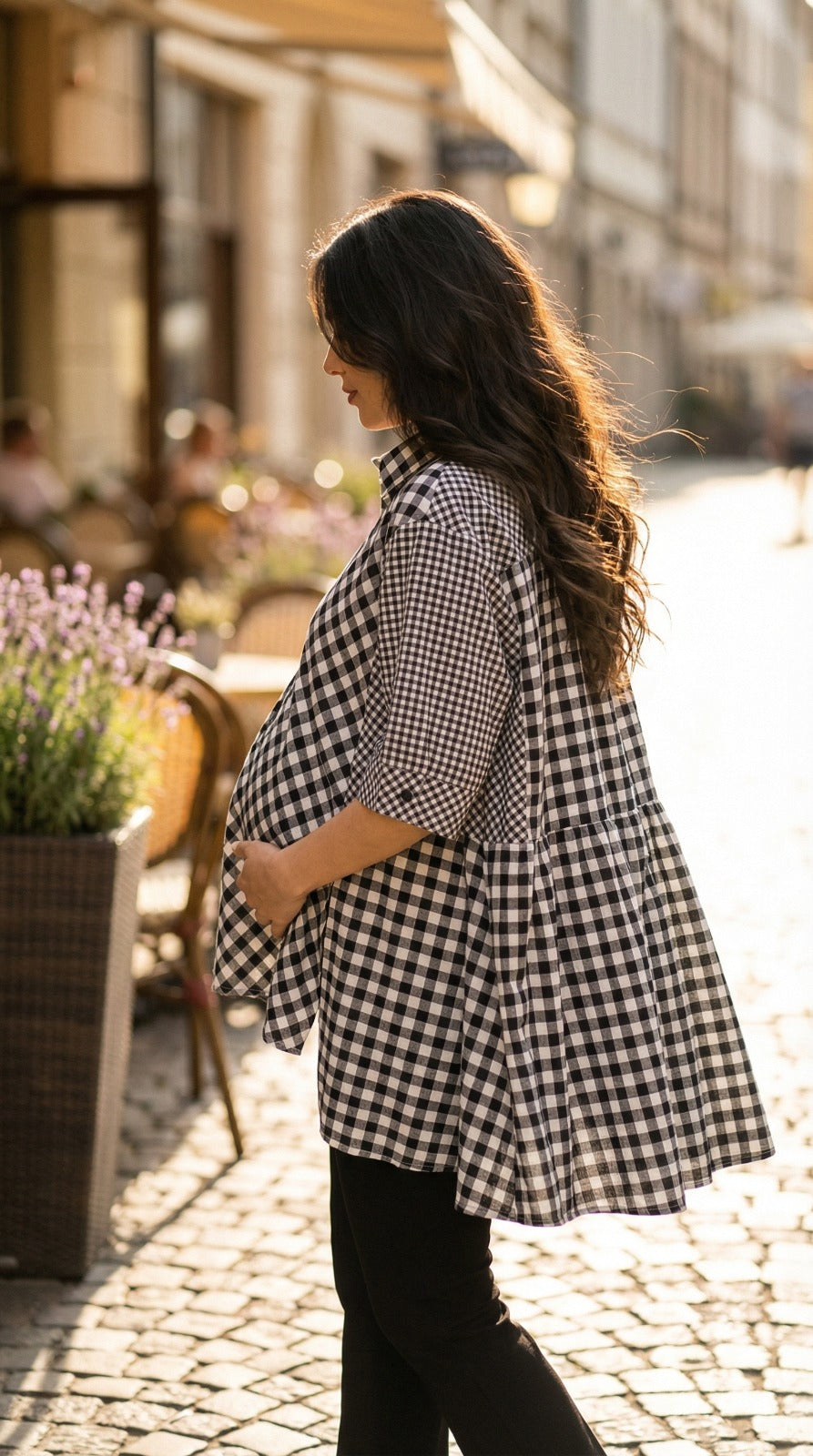 URBAN FLOW BUTTON-DOWN SHIRT / Check-Mate Shirt