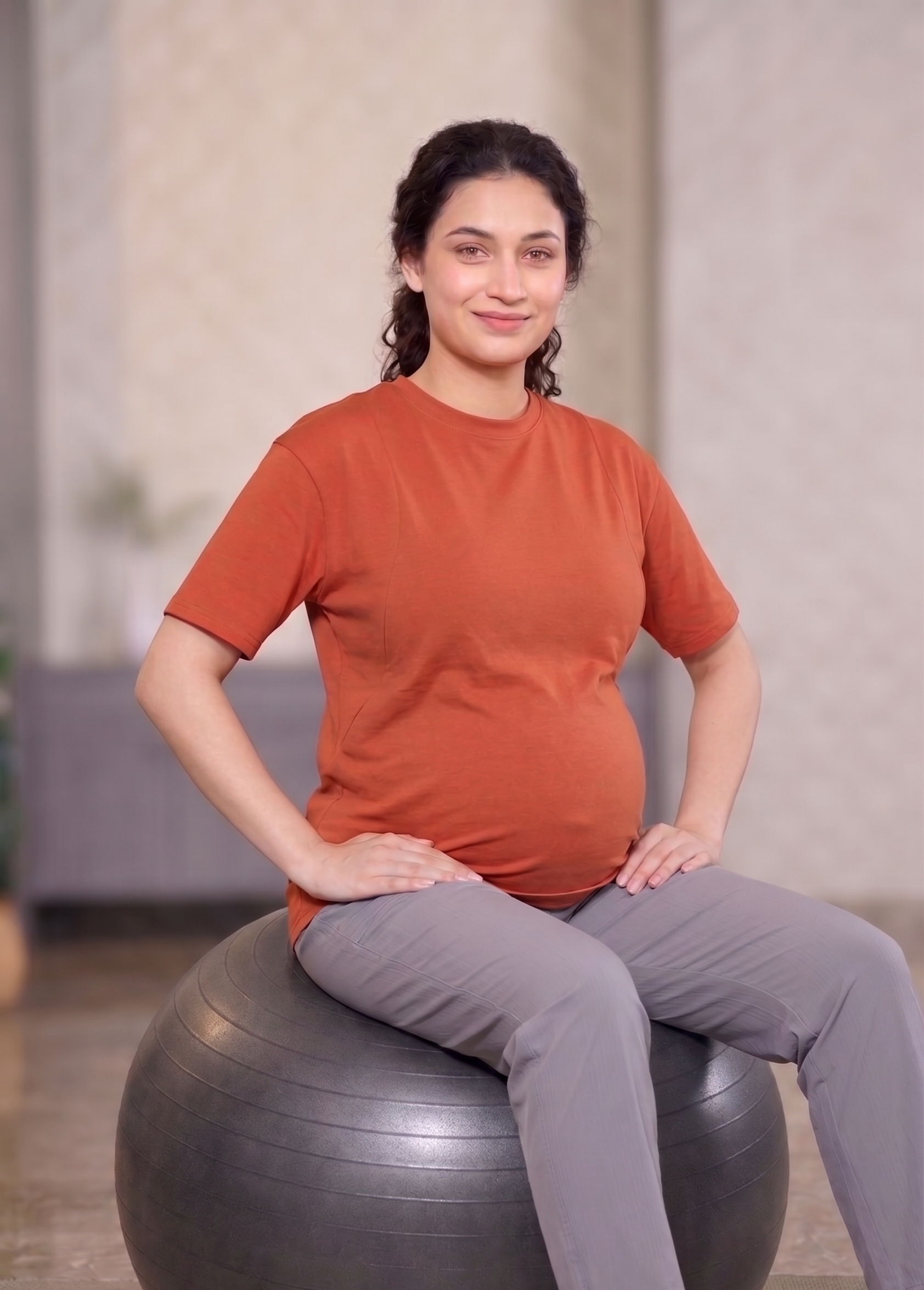 The Everyday Ease Nursing Top - Rust