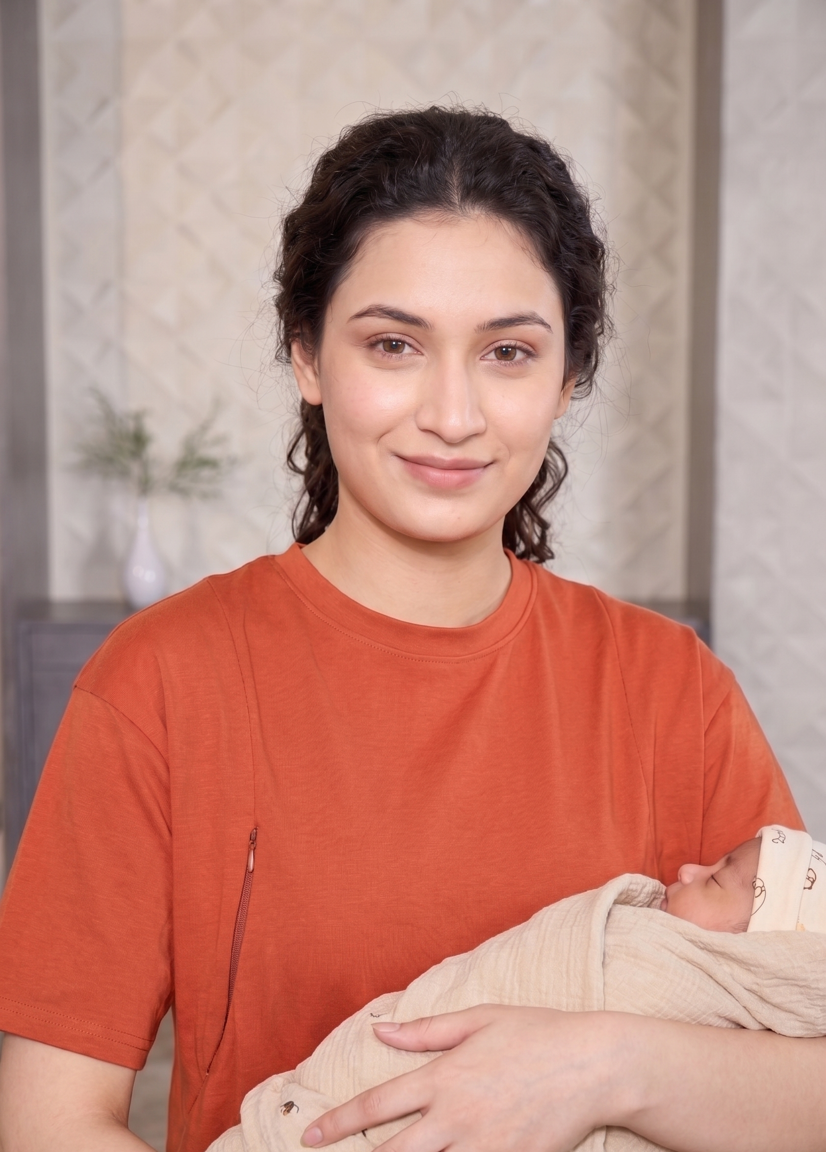 The Everyday Ease Nursing Top - Rust